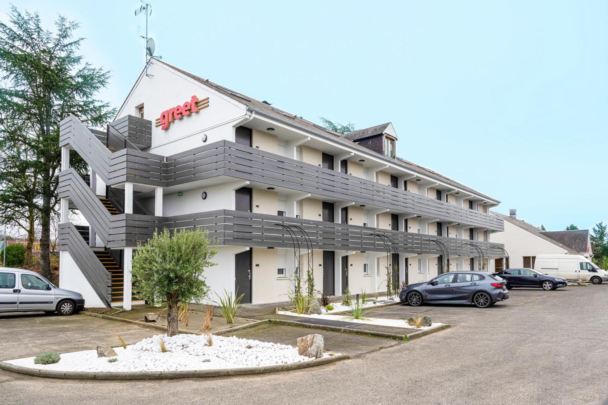 Greet Hotel Châtellerault Dış mekan fotoğraf
